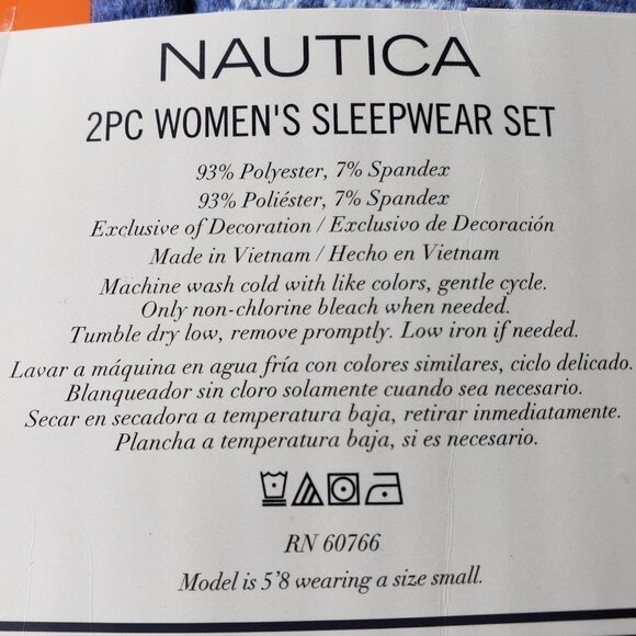 NWT – Nautica 2PC Women’s Sleepwear – Size XXL - Picture 3 of 6